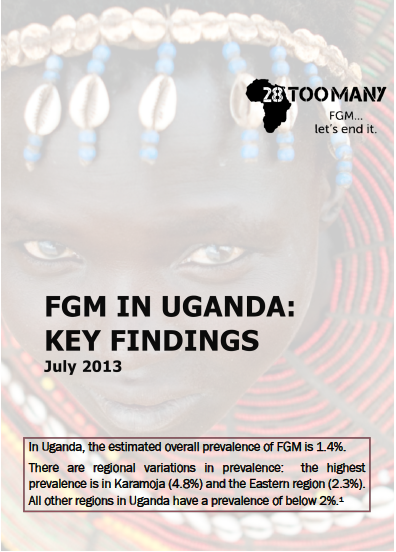 Key Findings: FGM in Uganda (2013, English)